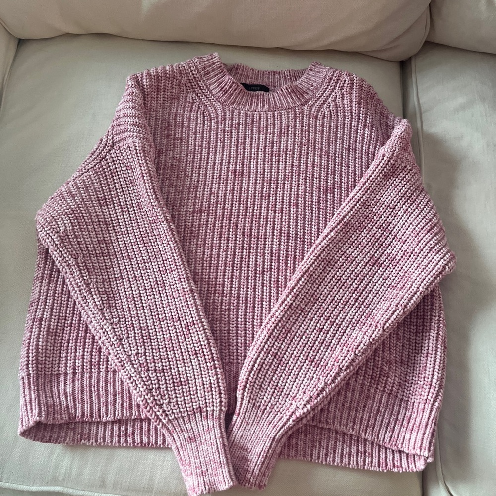 J. Crew Early Spring Women's Rose Knit Sweater